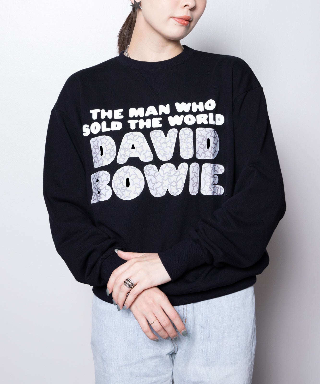 DAVID BOWIE Crewneck Sweatshirts