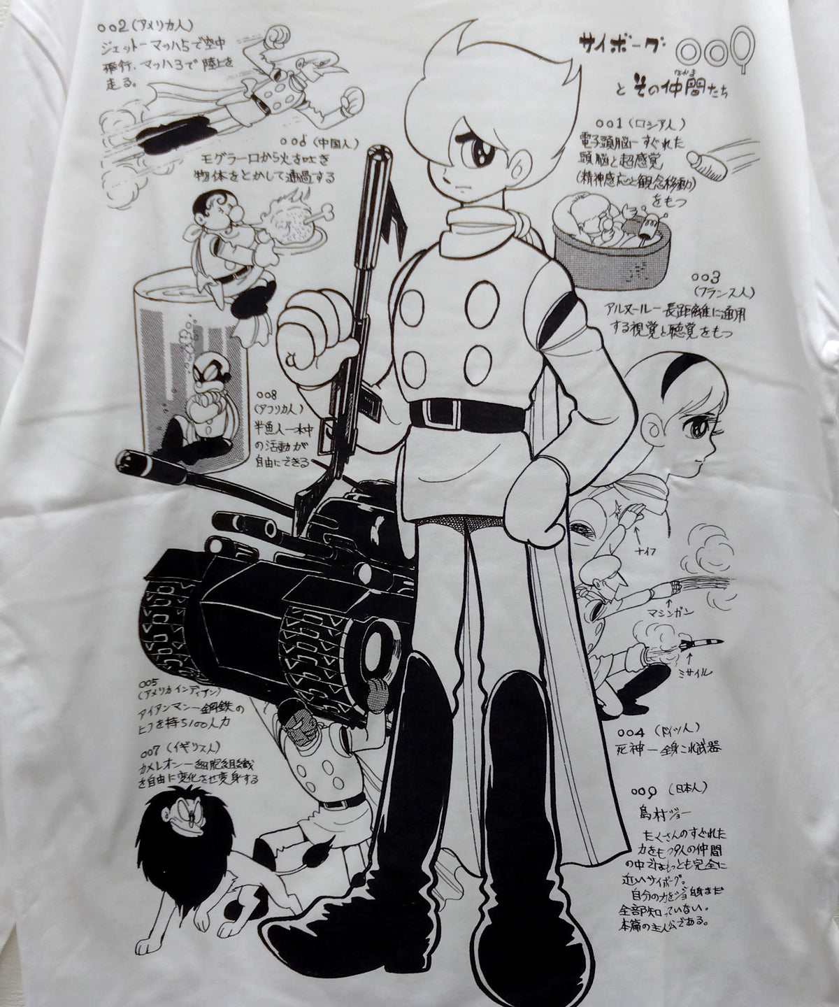 サイボーグ009 ロングスリーブTシャツ ２